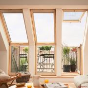 Fereastra de mansarda pentru acces pe terasa GEL/VEA 3065