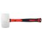Ciocan Cauciuc Alb Coada Fibra Sticla  0.45 kg