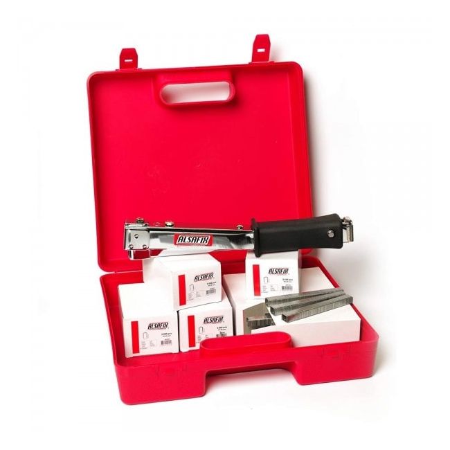 Pachet ciocan capsator Alsafix RPF9 + 35.000 agrafe PF 9 mm