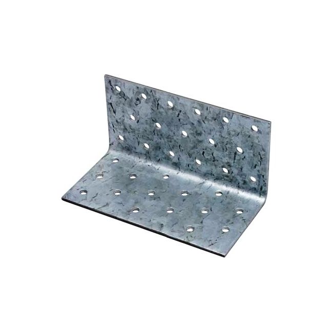 Coltar perforat 90° tip 1 - 80x 80x 60x2.0mm - ZA